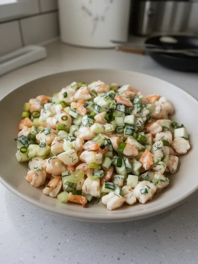 Cucumber Shrimp Salad