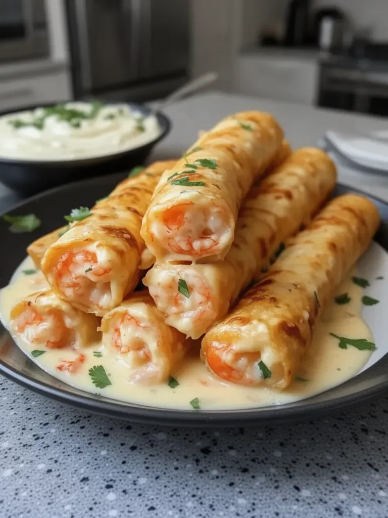 Delicious Crab Shrimp Queso Rolls for Your Next Feast