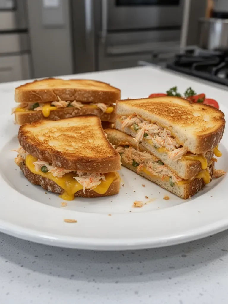 Easy Crab Melts with Old Bay Seasoning