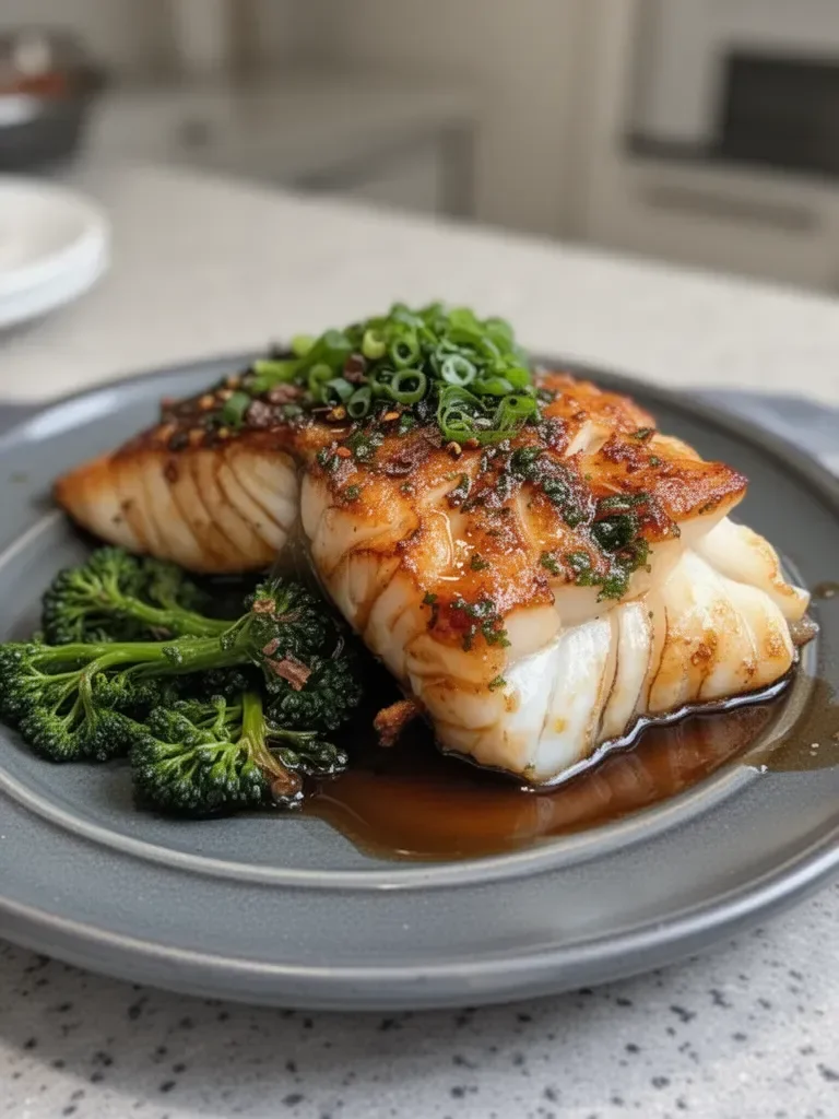 Ginger Soy Glazed Cod: A Flavorful and Healthy Seafood Dish