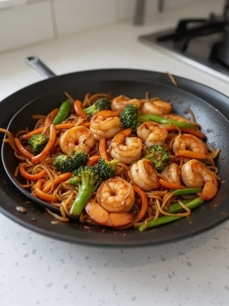 High-Protein One-Pan Shrimp Stir Fry