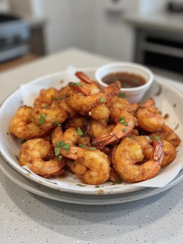 Hot Honey Fried Shrimp