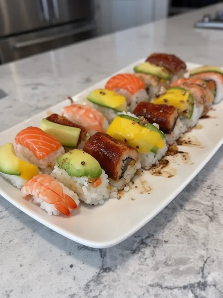 Ice Cube Tray Sushi