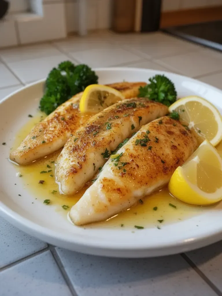 Lemon Butter Fish Fillet