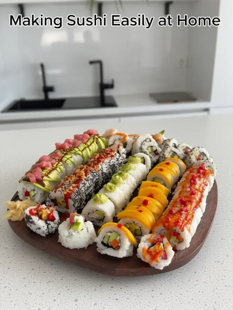 Making Sushi Easily at Home