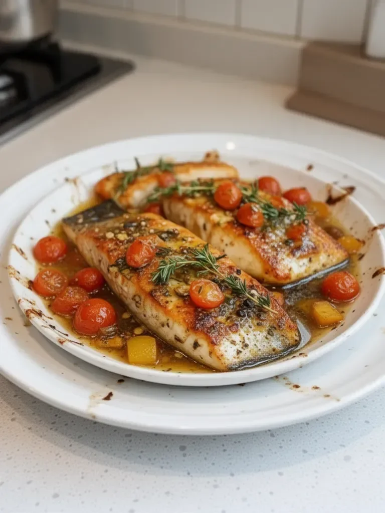 Mediterranean Baked Fish