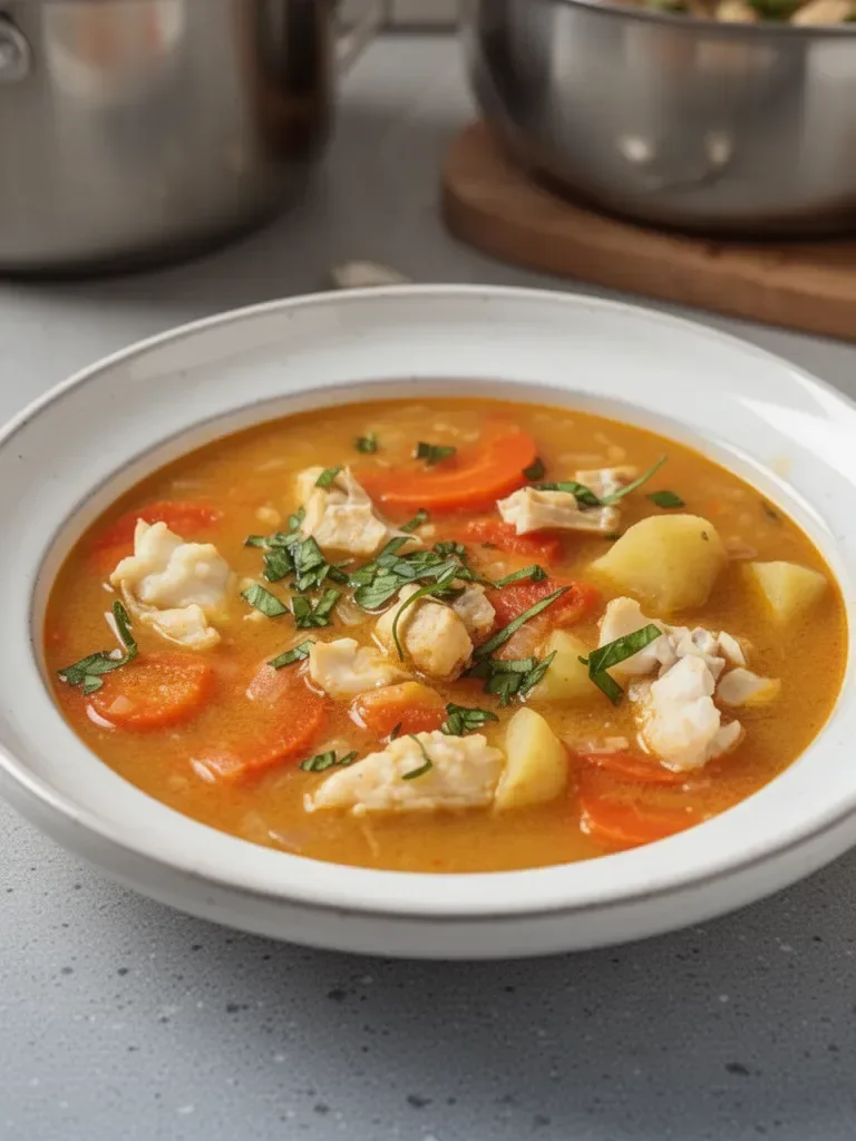 Mediterranean Fish Stew (30 minute recipe)