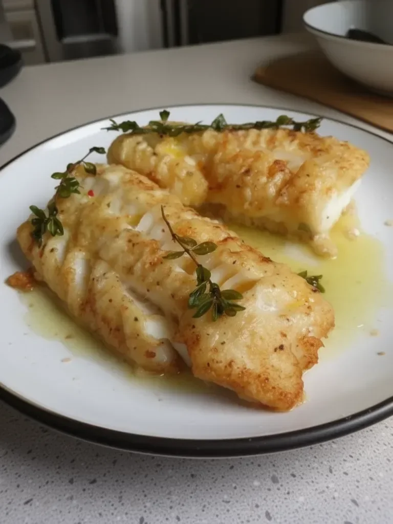 Pan Fried Cod