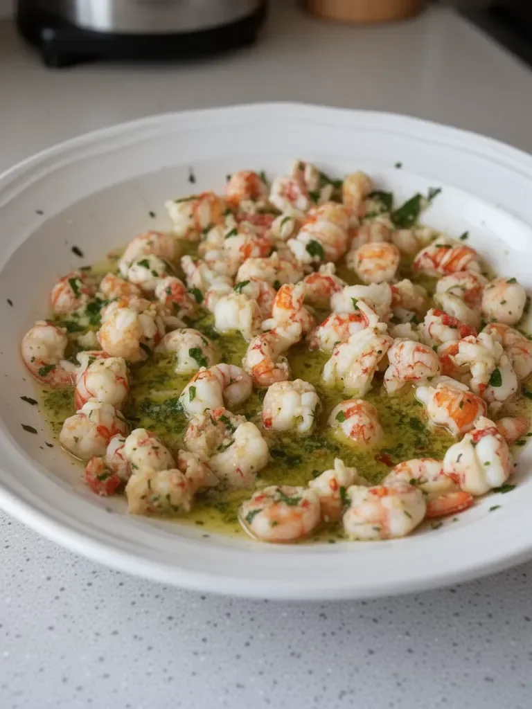 Prawn with Garlic Herb Butter