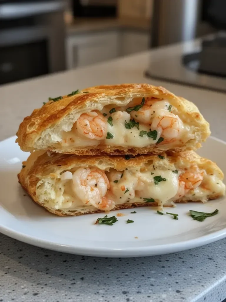Savory Shrimp and Crab Biscuit Melts