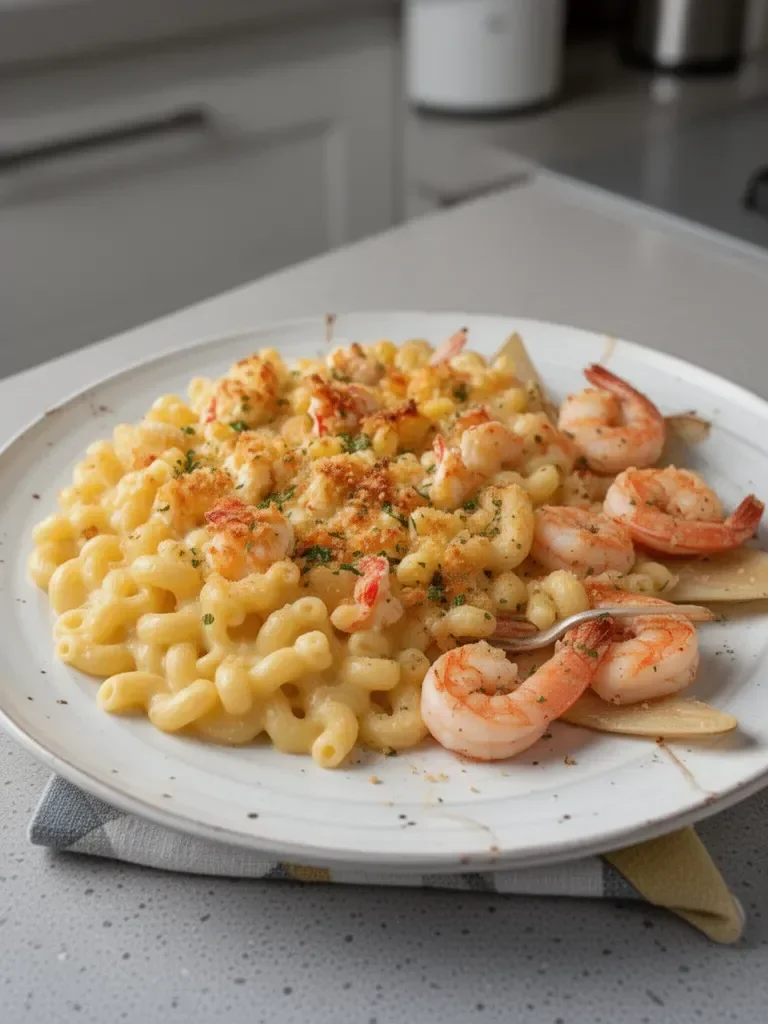 Seafood Mac and Cheese