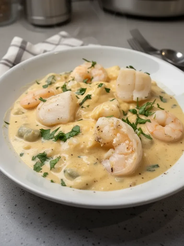 Seafood Newburg