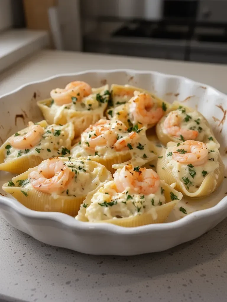 Seafood Stuffed Shells