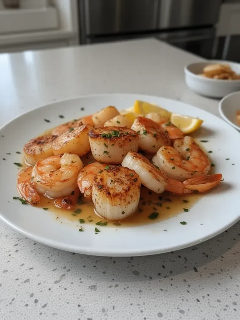 Shrimp And Scallops Recipe
