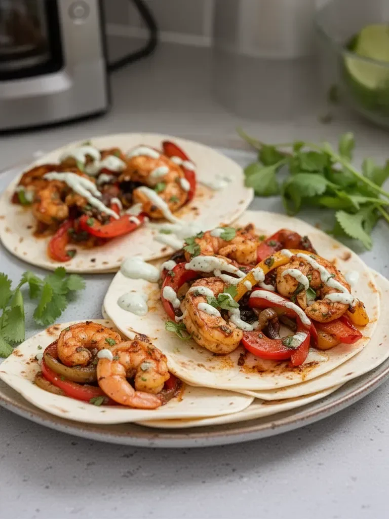 Shrimp Fajitas