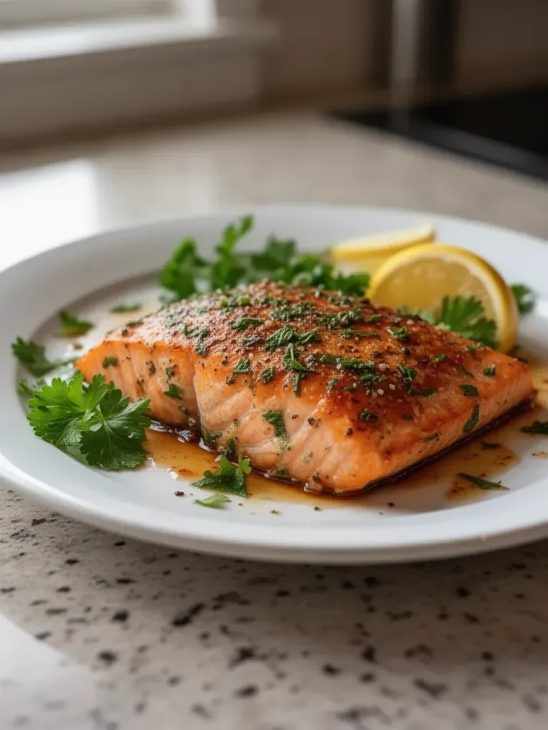 Texas Roadhouse Style Baked Salmon - Restaurant Flavor at Home