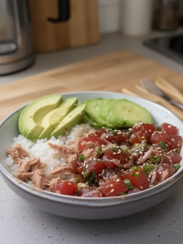 The Best Ever Tuna Poke Bowl