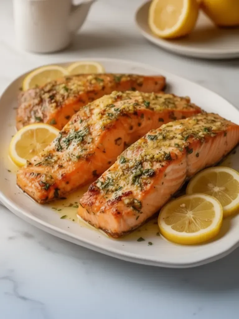 30-Minute Baked Lemon Garlic Butter Salmon