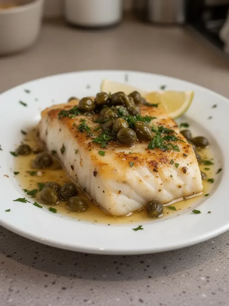 Best Haddock Piccata