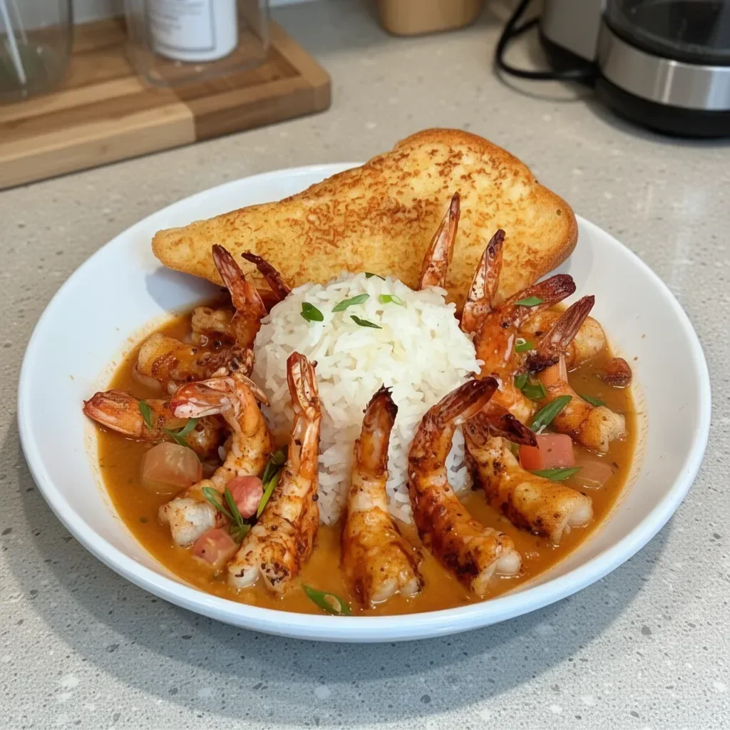 Delicious Bubba Gump Shrimp New Orleans recipe served with fresh ingredients