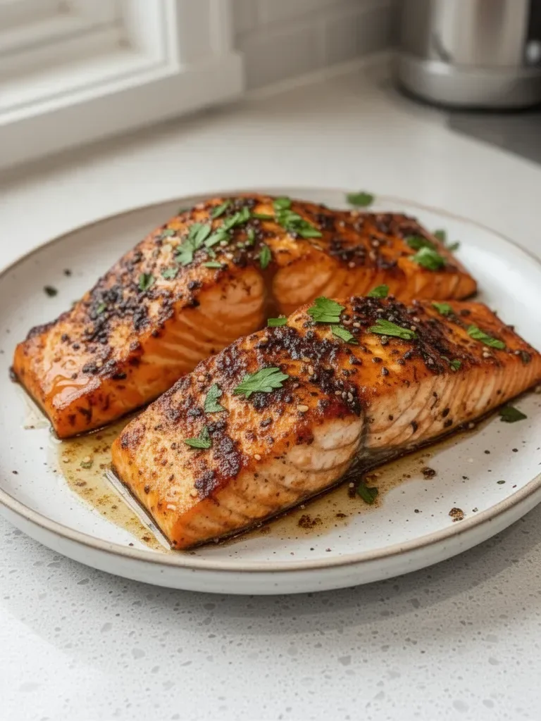 Cajun Honey Butter Salmon: Delightfully Spicy & Sweet Dinner!