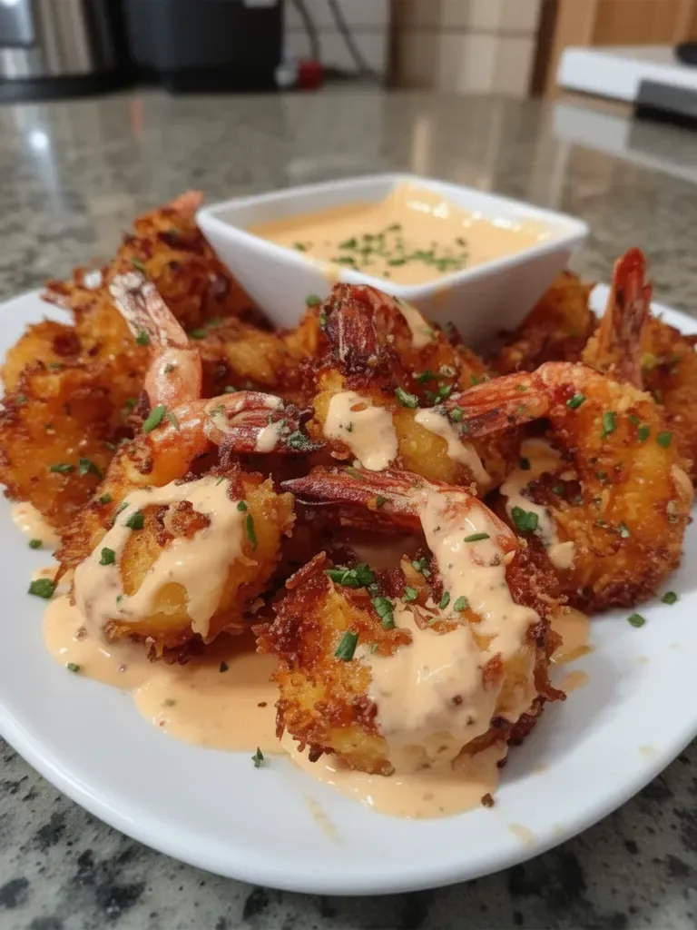 Coconut Shrimp with Sweet Chili Mayo: A Tasty Delight!