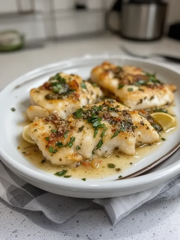 Cod Piccata