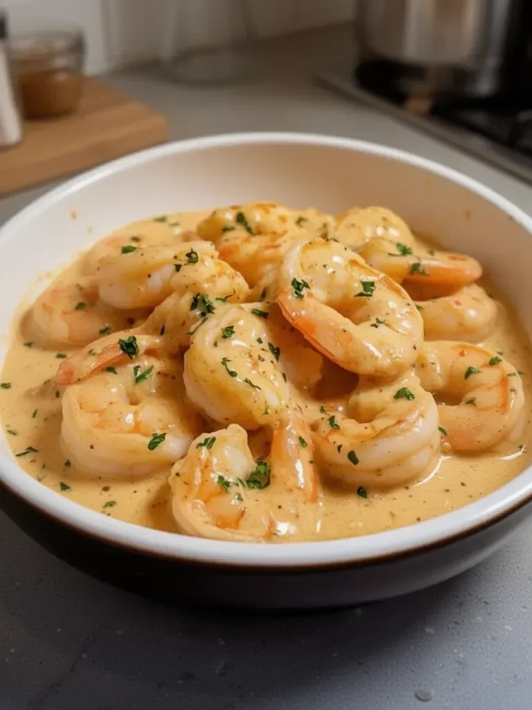 Creamy Shrimp Newburg