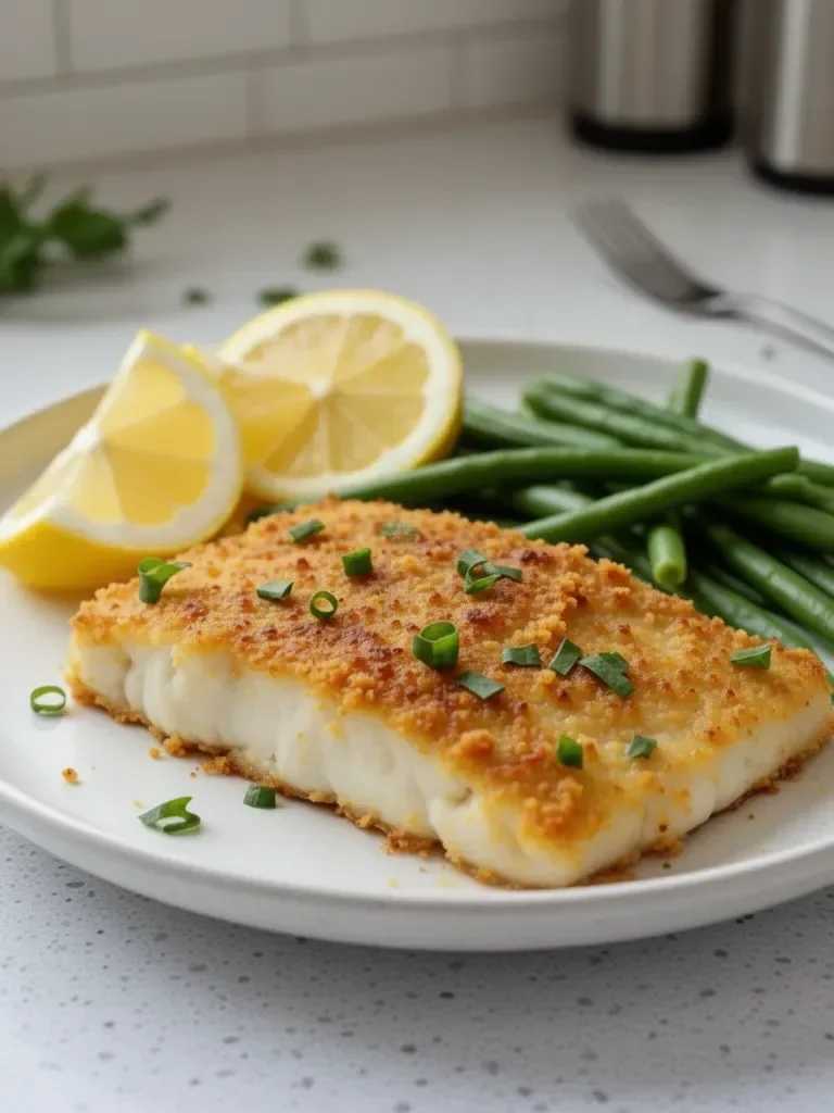 Crispy Parmesan-Crusted Cod