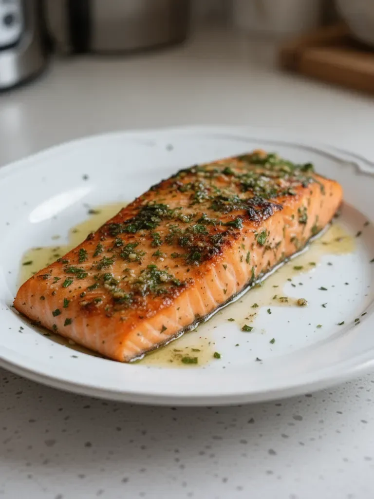 Easy Lemon Garlic Butter Baked Salmon