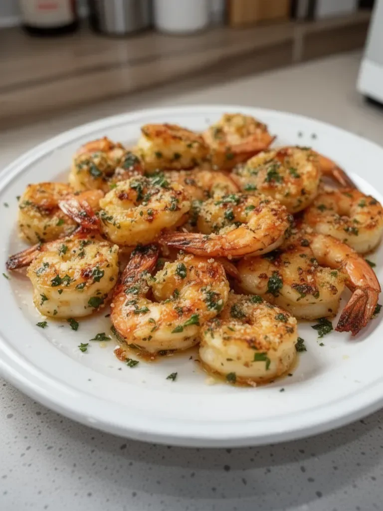 Garlic Parmesan Roasted Shrimp
