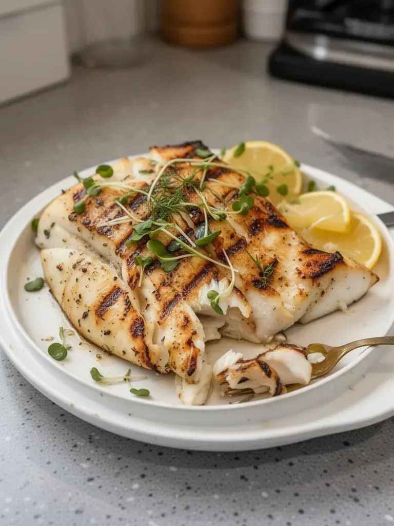 Grilled Halibut