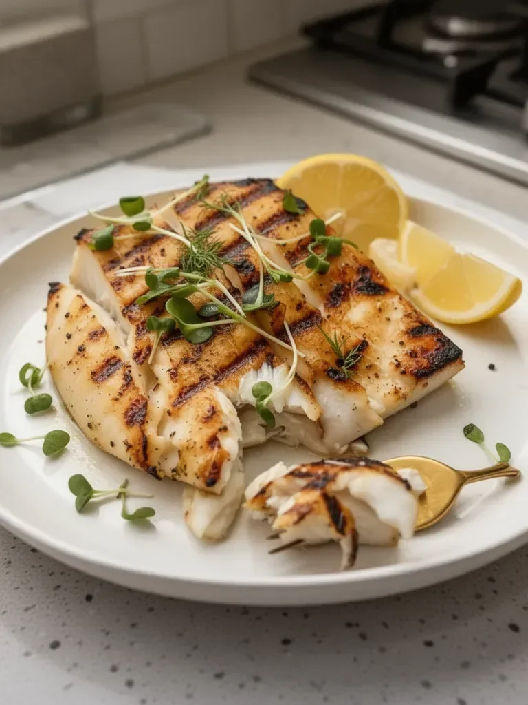 Grilled Halibut
