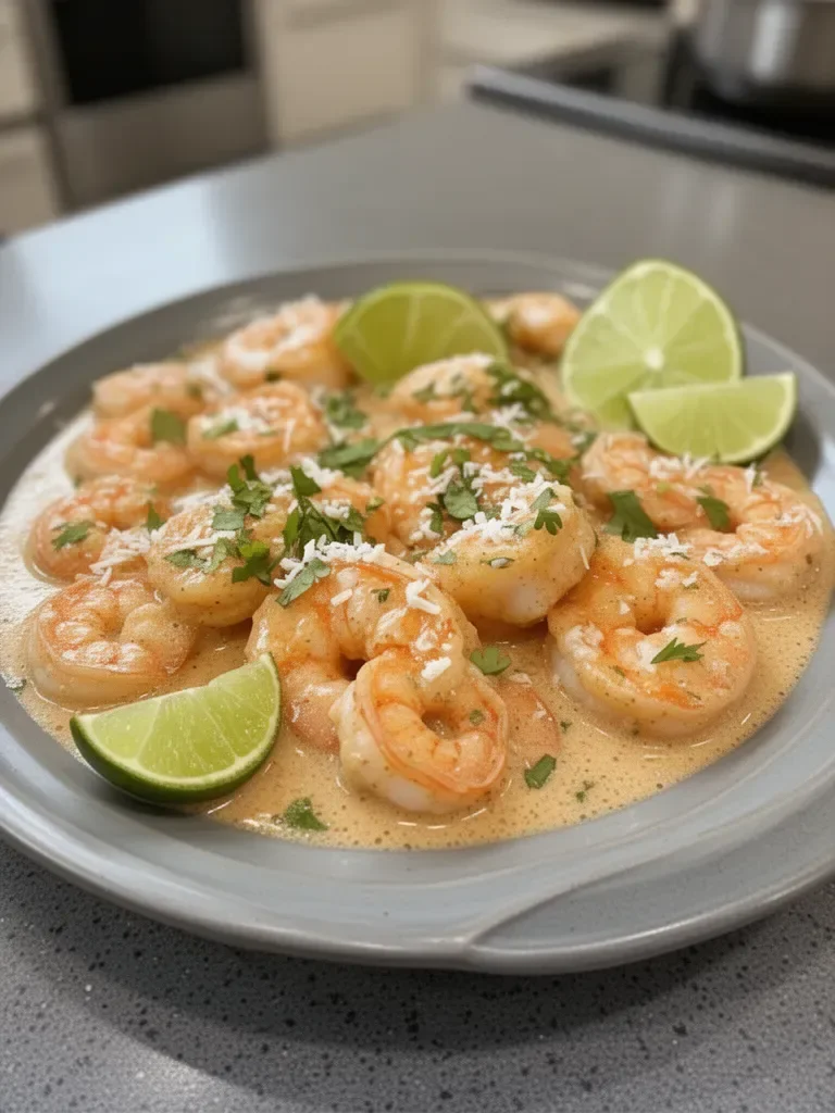 Inspired Creamy Coconut Shrimp