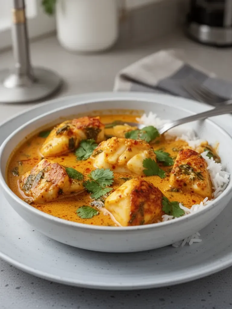 Irresistible Coconut Fish Curry