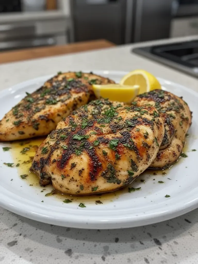 Lemon & Garlic Greek Marinated Chicken
