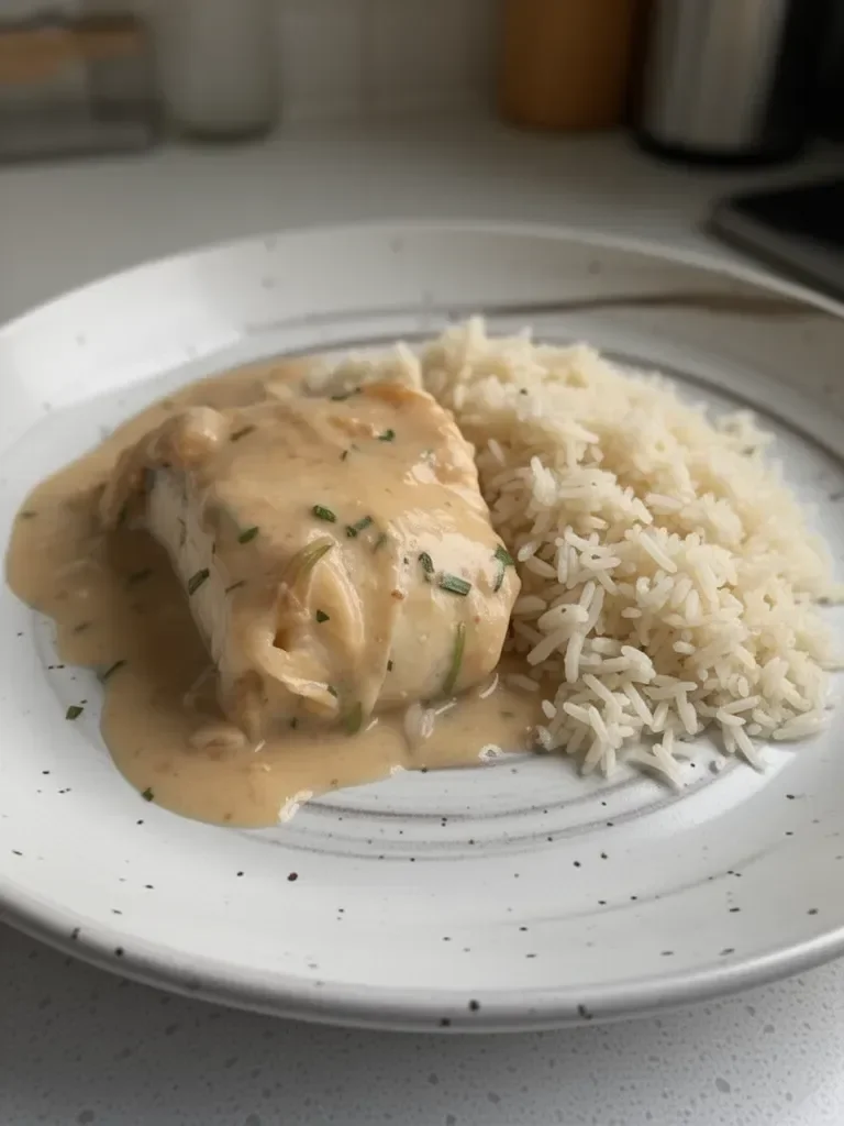 Miso-Coconut Poached Cod with Pandan Rice