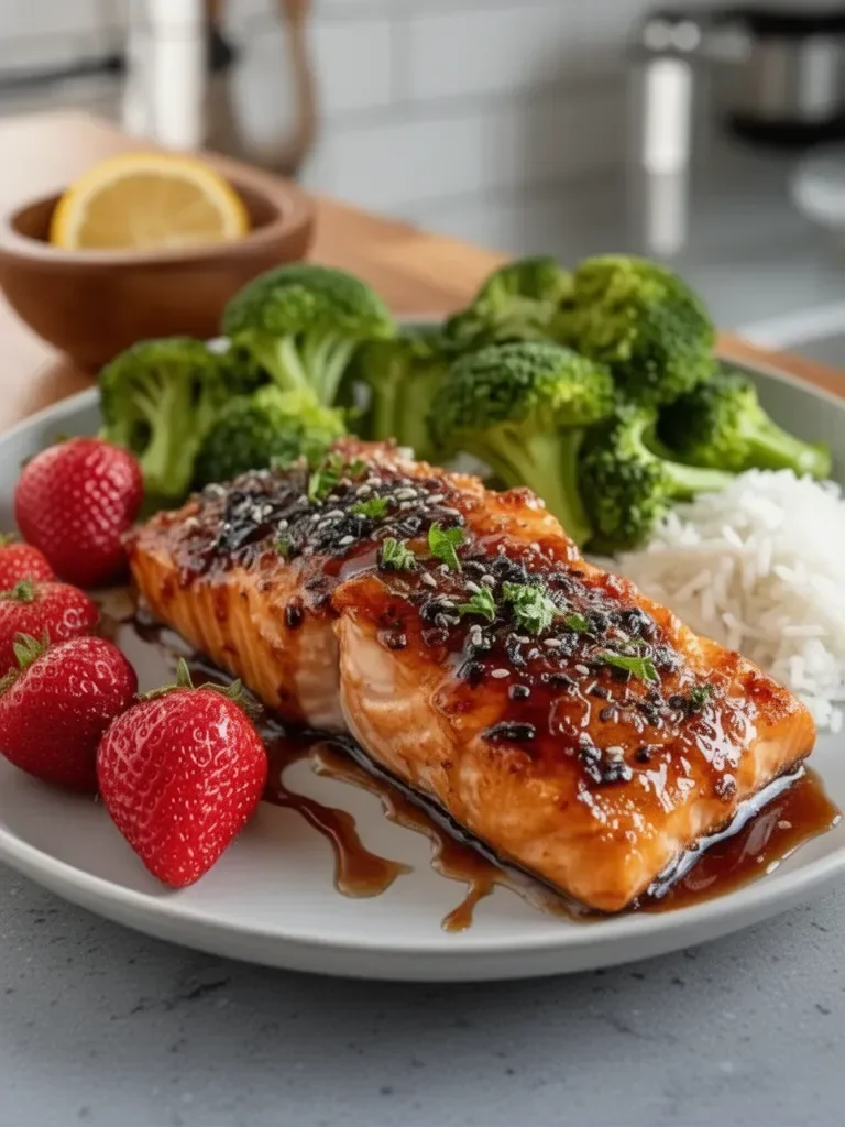 Mouthwatering Maple Glazed Baked Salmon