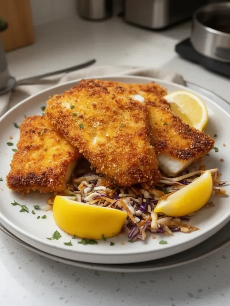 Panko-Crusted Fried Fish