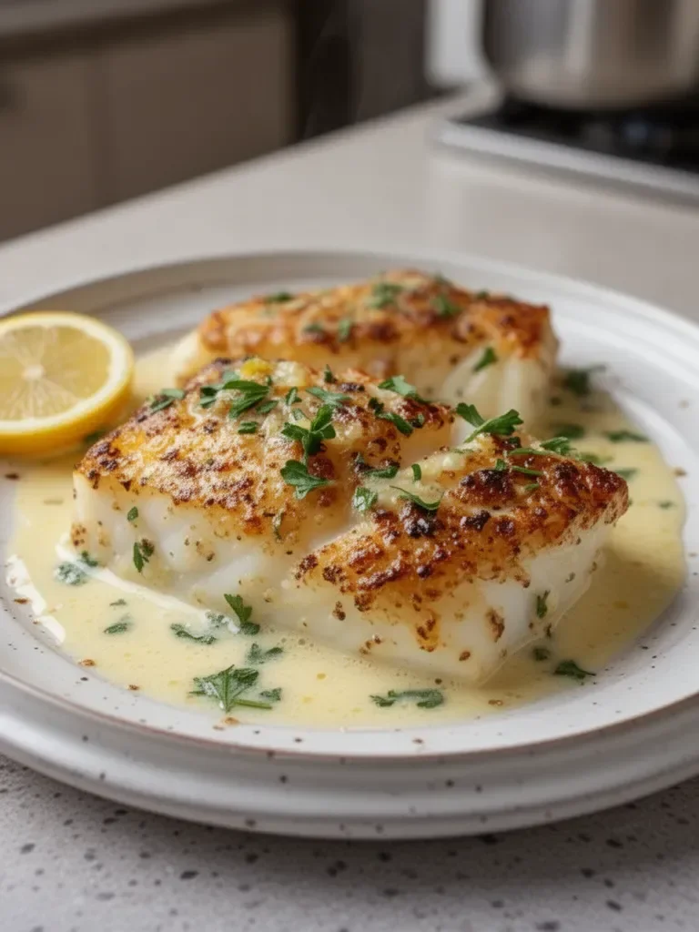 Quick & Creamy Lemon Coconut Baked Cod: Your Healthy Weeknight Delight!