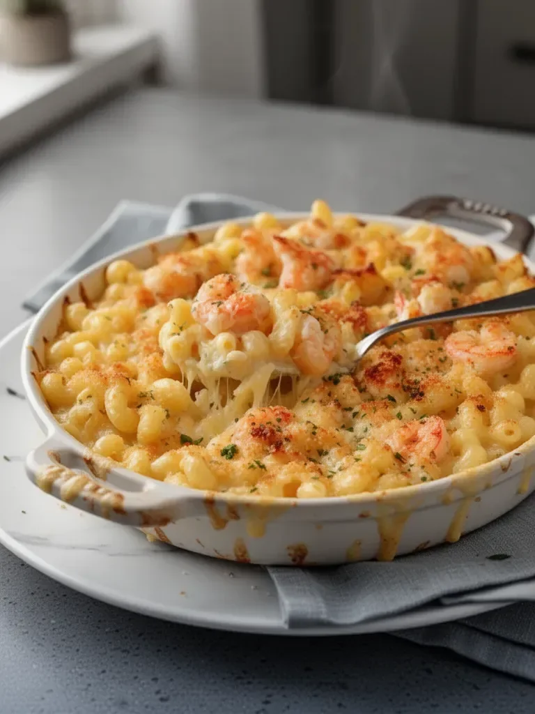 Seafood Mac and Cheese