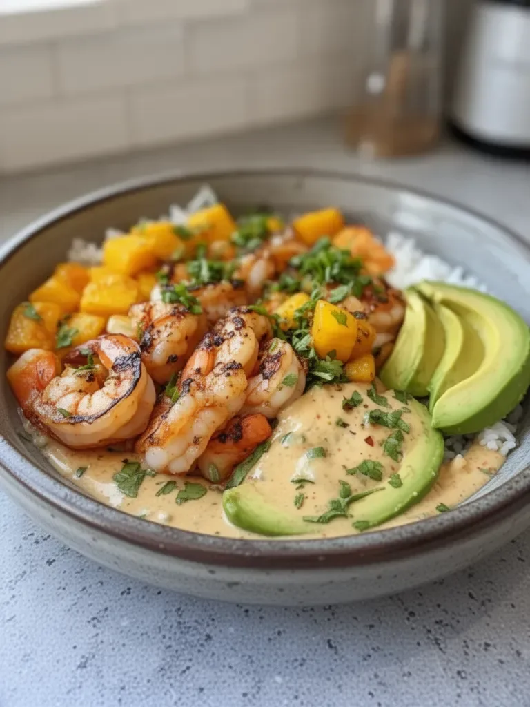 Shrimp and Avocado Bowls