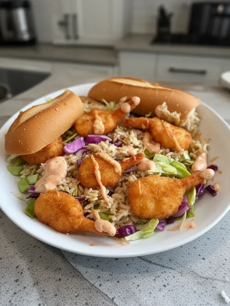 Shrimp Po Boy Sandwiches