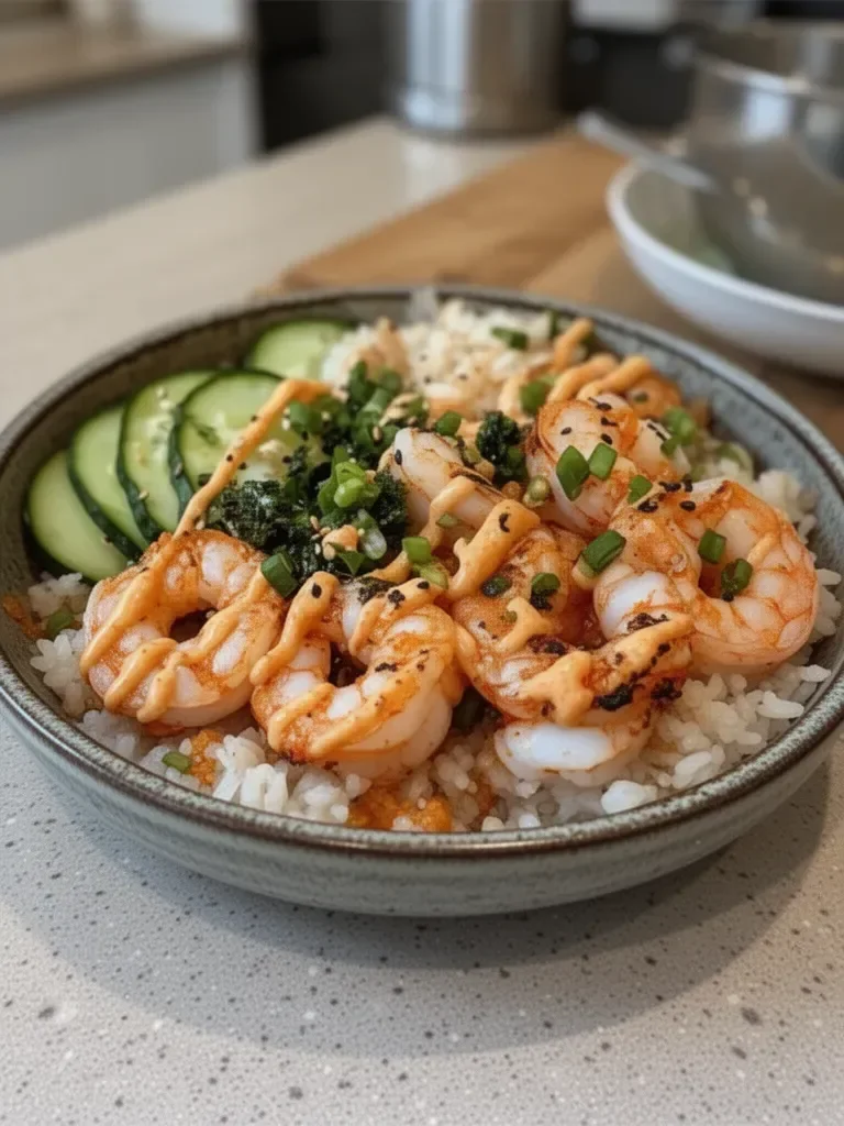 Shrimp Rice Bowls