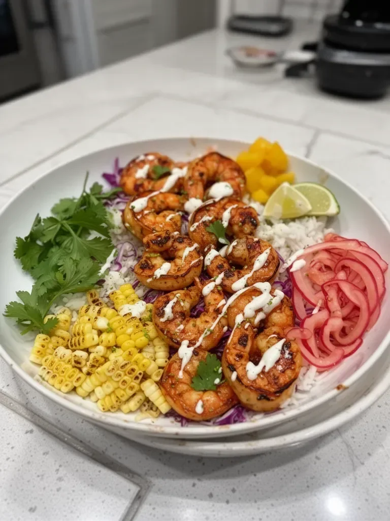 Shrimp Taco Bowls
