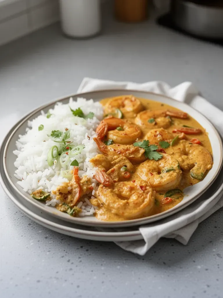 Thai Coconut Shrimp Curry