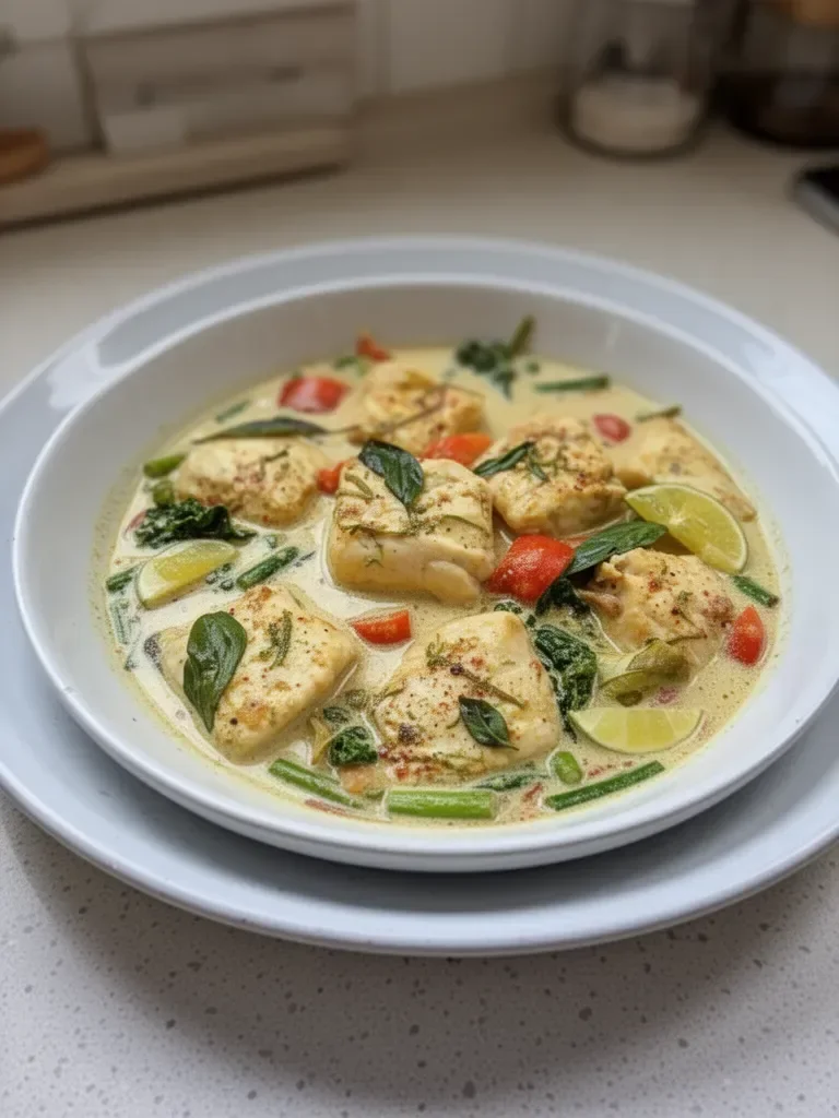 Thai Fish Curry with Coconut Milk
