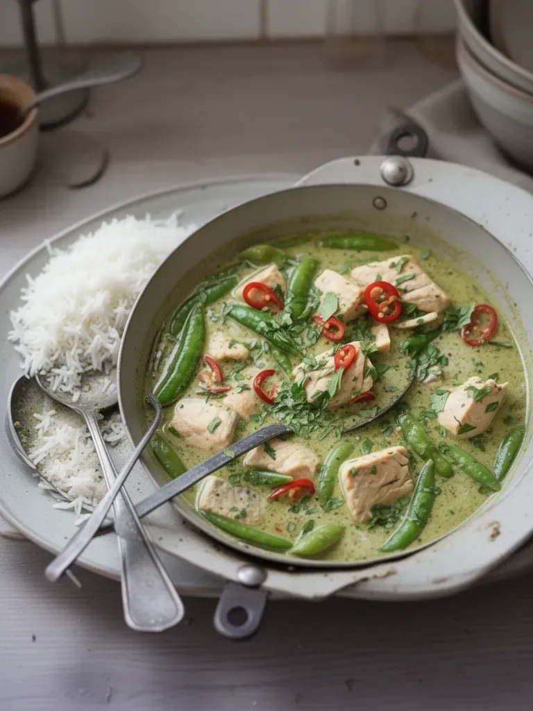 Thai Green Curry Fish