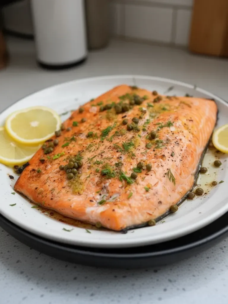 Whole Baked Salmon Fillet Recipe