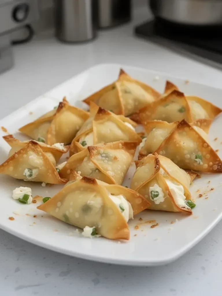 Baked Cream Cheese Wontons